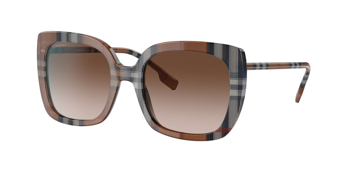 Burberry Caroll 0BE4323 400513 54 Brown Check / Gradient Brown 54 / Plastic / Plastic
