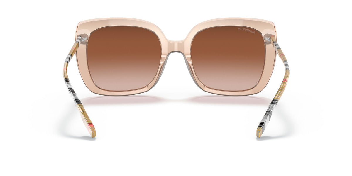 Burberry BE 4323 Peach / Gradient Brown 54 / Plastic / Plastic