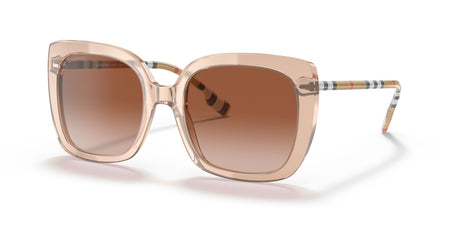 Burberry BE 4323 Peach / Gradient Brown 54 / Plastic / Plastic