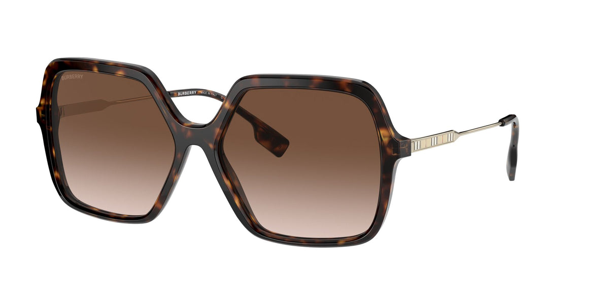 Burberry BE 4324F Dark Havana / Brown Gradient 59 / Plastic / Metal
