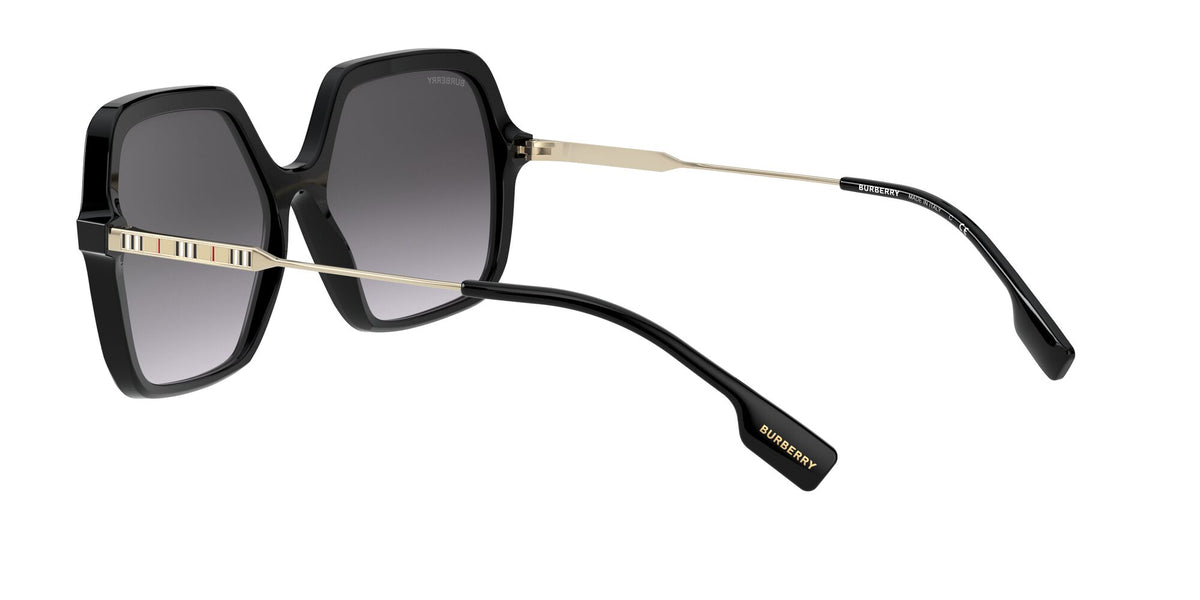 Burberry BE 4324 Black / Grey Gradient 59 / Plastic / Metal