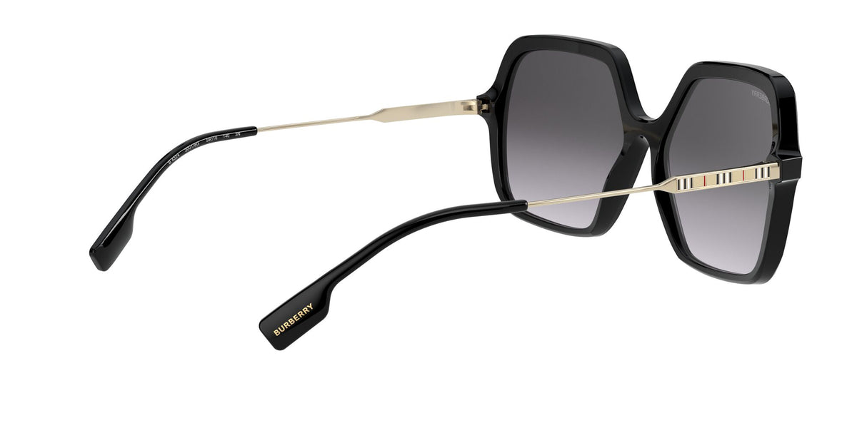 Burberry BE 4324 Black / Grey Gradient 59 / Plastic / Metal