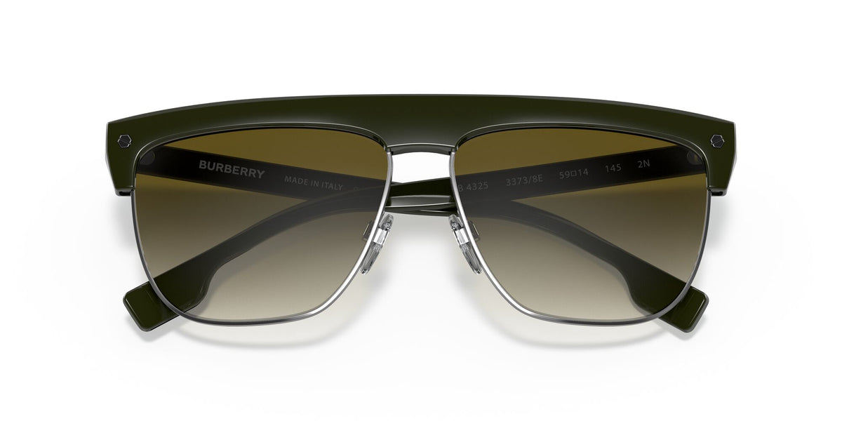 Burberry BE 4325 Green / Green Gradient 59 / Plastic / Plastic