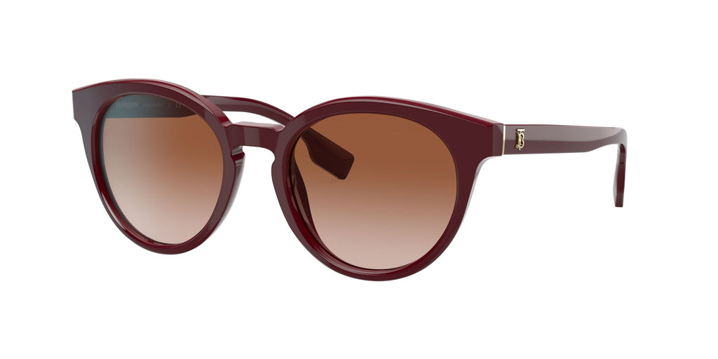 Burberry BE 4326F Bordeaux / Gradient Brown 55 / Plastic / Plastic