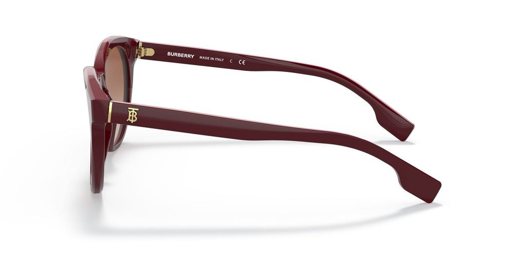 Burberry BE 4326F Bordeaux / Gradient Brown 55 / Plastic / Plastic