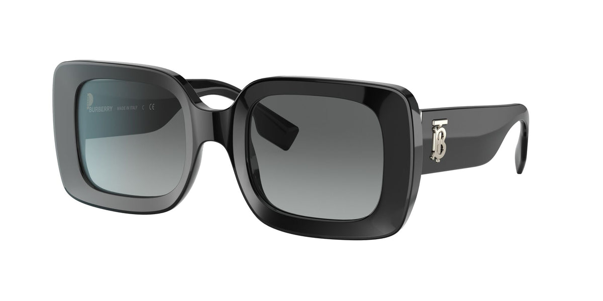 Burberry BE 4327F Black / Grey Gradient 53 / Plastic / Plastic