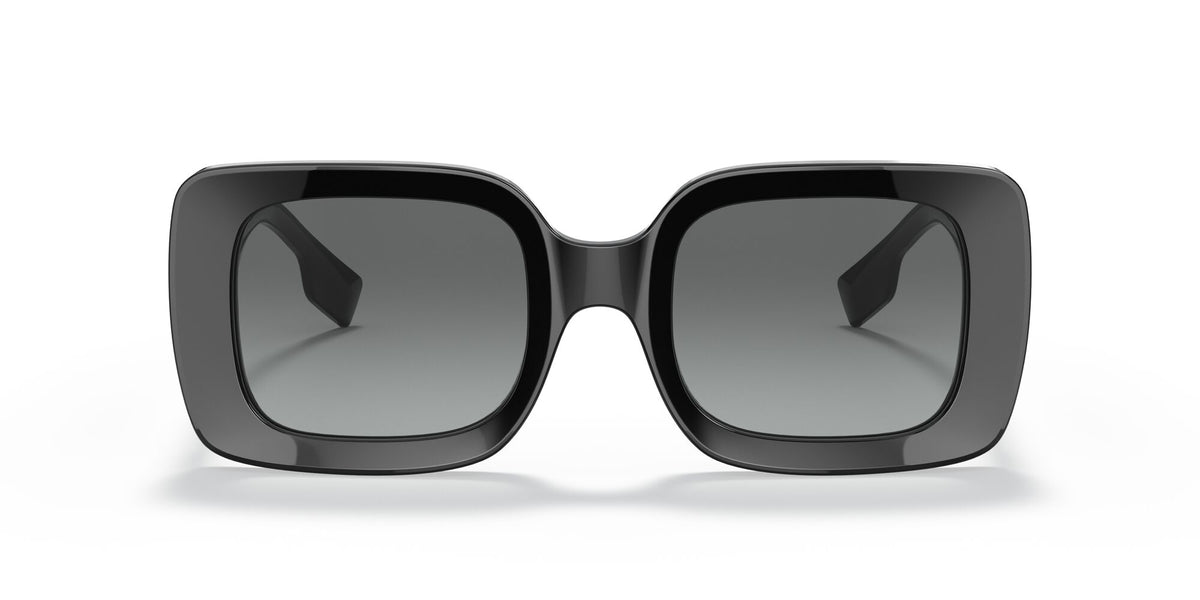 Burberry BE 4327F Black / Grey Gradient 53 / Plastic / Plastic
