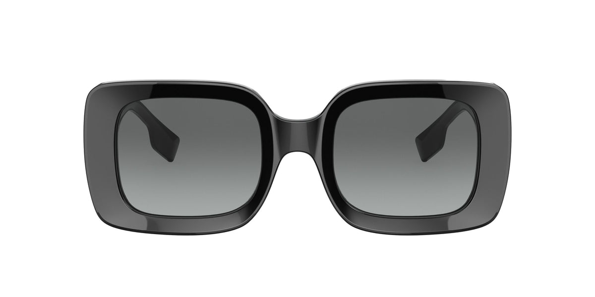 Burberry Delilah 0BE4327 300111 51 Black / Grey Gradient 51 / Plastic / Plastic