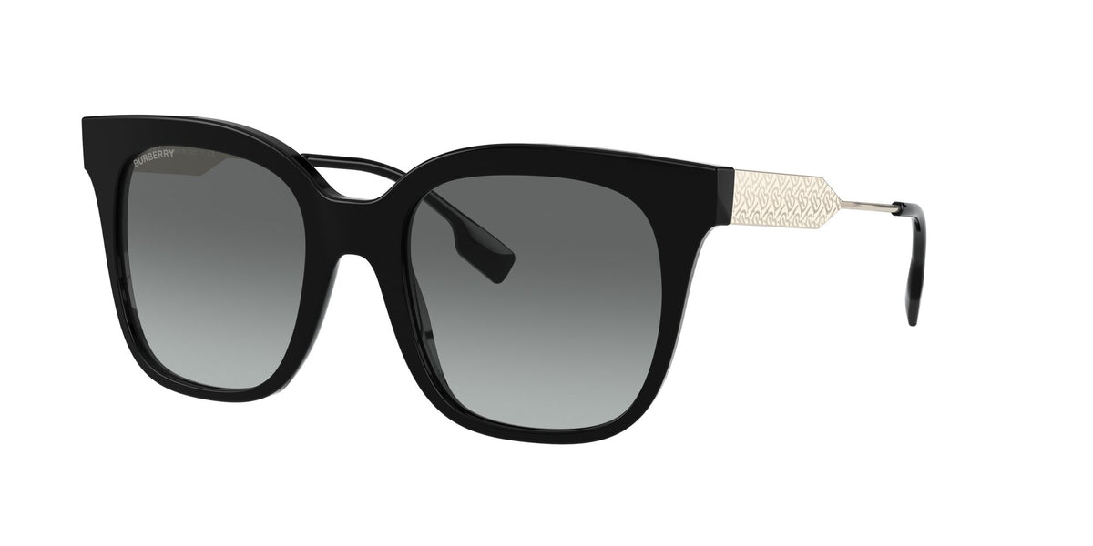 Burberry BE 4328 Black / Grey Gradient 52 / Plastic / Metal