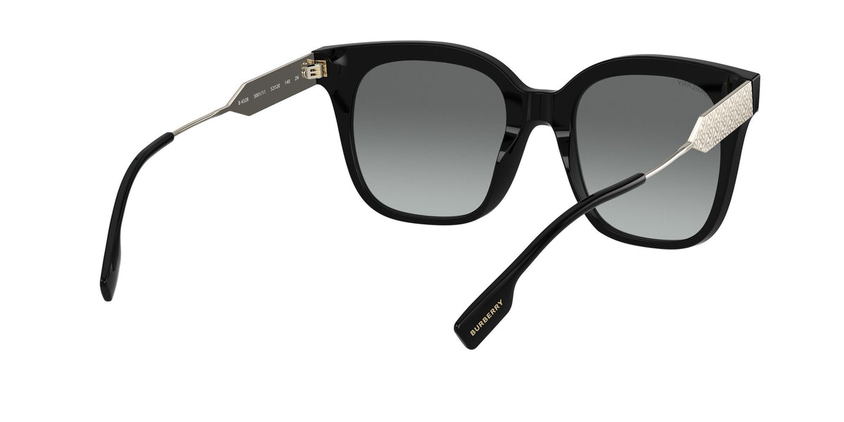 Burberry BE 4328 Black / Grey Gradient 52 / Plastic / Metal