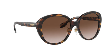 Burberry BE 4330D Dark Havana / Brown Gradient 56 / Plastic / Plastic
