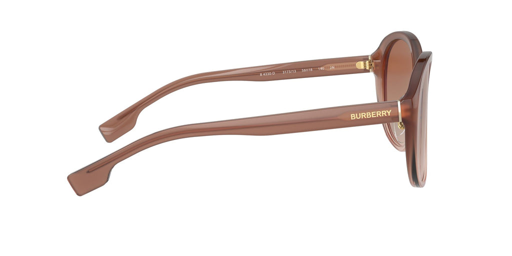 Burberry BE 4330D Brown / Brown Gradient 56 / Plastic / Plastic