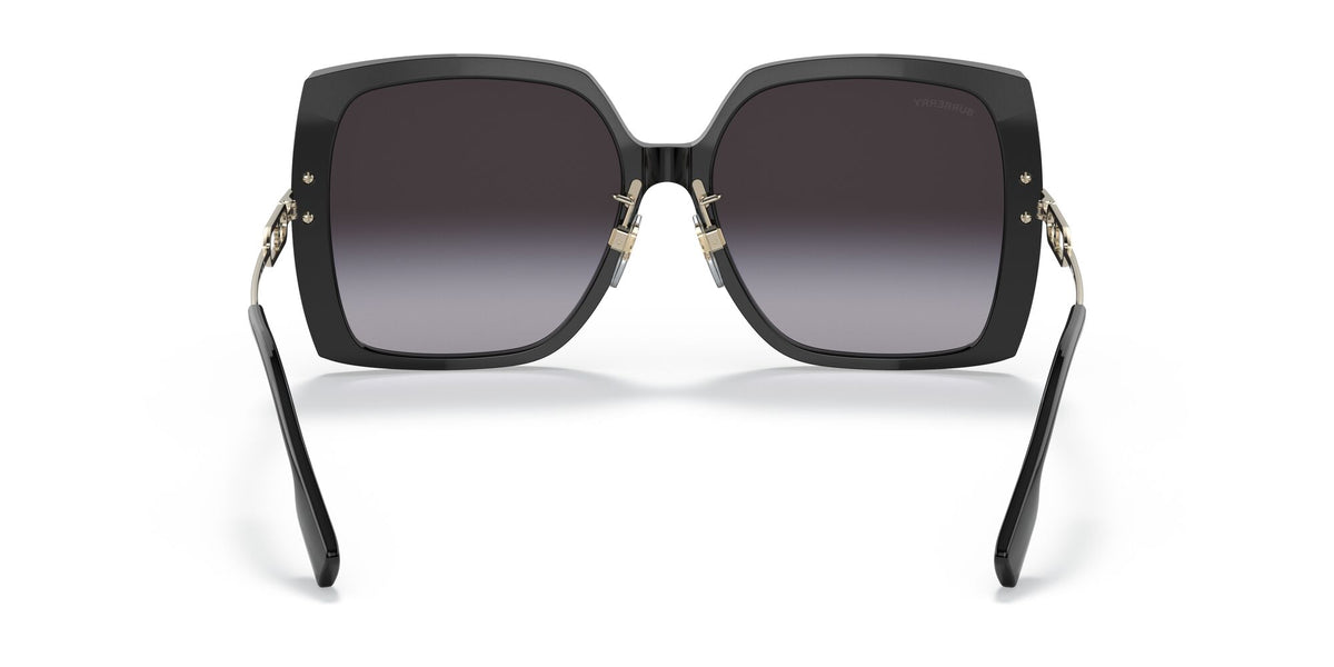 Burberry BE 4332F Black / Grey Gradient 57 / Plastic / Metal