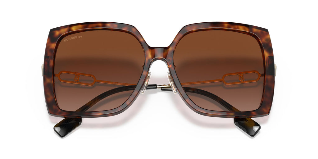 Burberry BE 4332F Light Havana / Brown Gradient 57 / Plastic / Metal