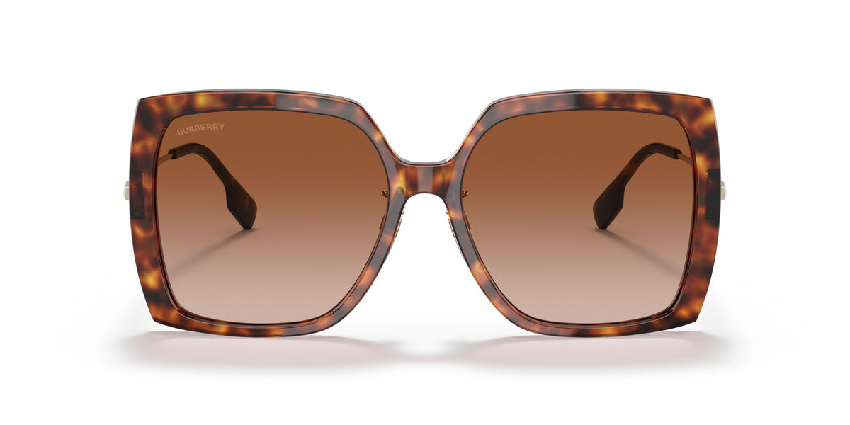 Burberry BE 4332F Light Havana / Brown Gradient 57 / Plastic / Metal
