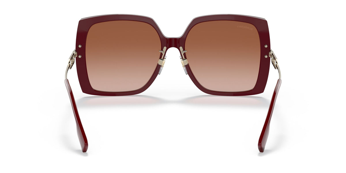 Burberry BE 4332F Bordeaux / Brown Gradient 57 / Plastic / Metal