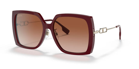Burberry BE 4332F Bordeaux / Brown Gradient 57 / Plastic / Metal