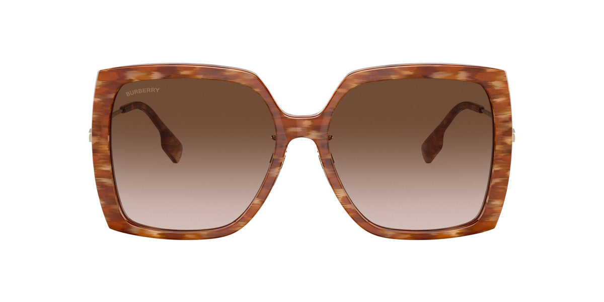 Burberry BE 4332F Brown / Brown Gradient 57 / Plastic / Metal
