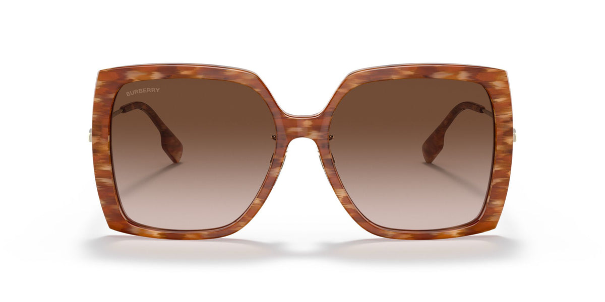 Burberry BE 4332F Brown / Brown Gradient 57 / Plastic / Metal