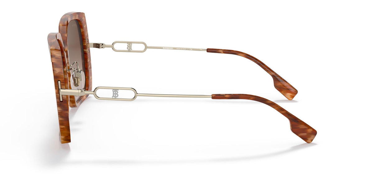 Burberry BE 4332F Brown / Brown Gradient 57 / Plastic / Metal