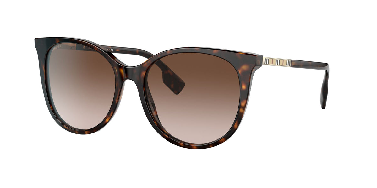 Burberry Alice 0BE4333F 300213 55 Dark Havana / Brown Gradient 55 / Plastic / Metal