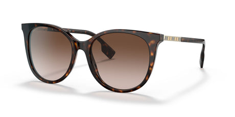 Burberry BE 4333 Dark Havana / Brown Gradient 55 / Plastic / Metal
