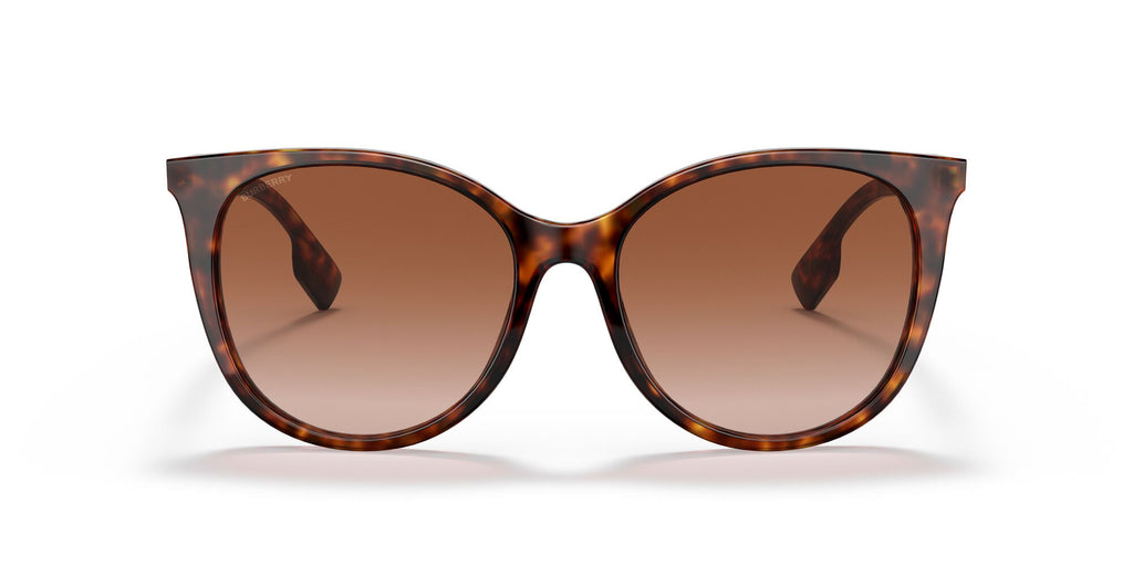 Burberry BE 4333 Light Havana / Brown Gradient 55 / Plastic / Metal