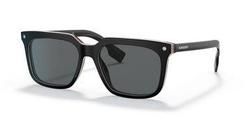 Burberry Carnaby 0BE4337F 379887 56 Black / Dark Grey 56 / Plastic / Plastic