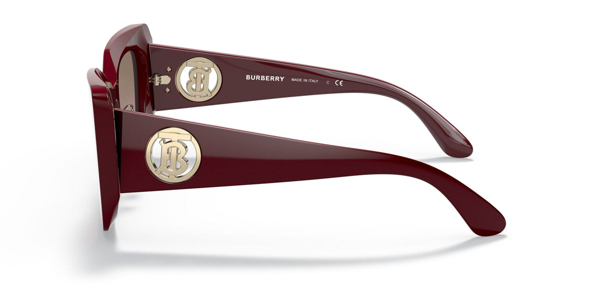 Burberry BE 4344F Bordeaux / Violet Gradient Brown 53 / Plastic / Plastic