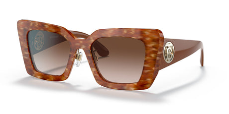 Burberry BE 4344F Spotted Brown / Gradient Brown 53 / Plastic / Plastic