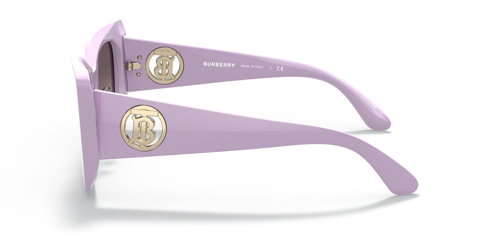 Burberry BE 4344F Lilac / Gradient Grey 53 / Plastic / Plastic