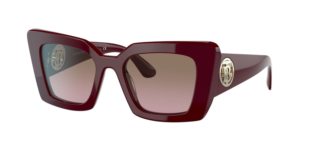 Burberry BE 4344 Bordeaux / Violet Gradient Brown 51 / Plastic / Plastic