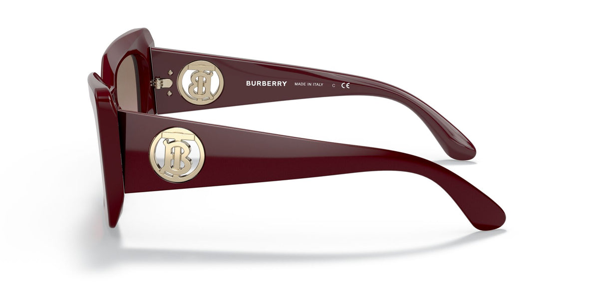 Burberry BE 4344 Bordeaux / Violet Gradient Brown 51 / Plastic / Plastic