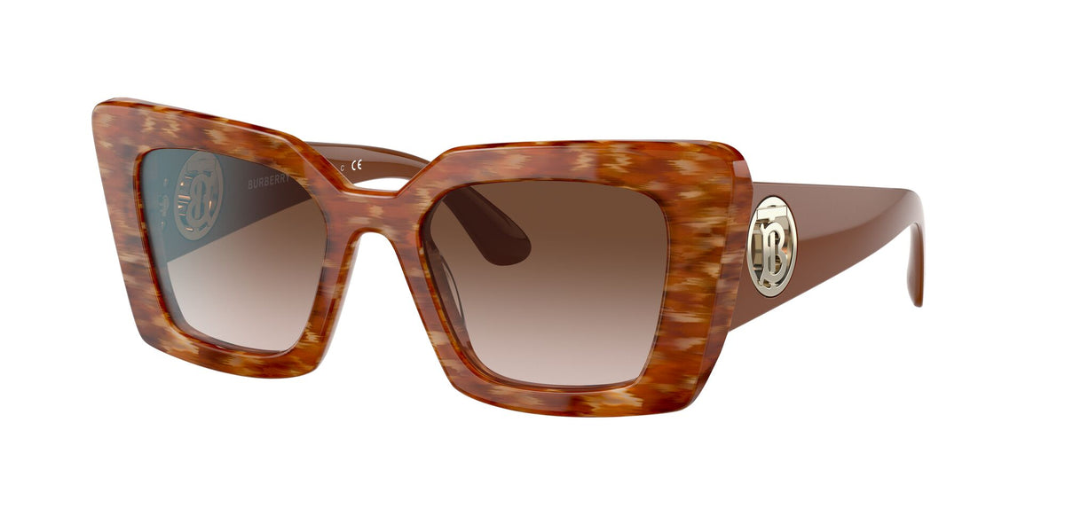 Burberry BE 4344 Spotted Brown / Gradient Brown 51 / Plastic / Plastic