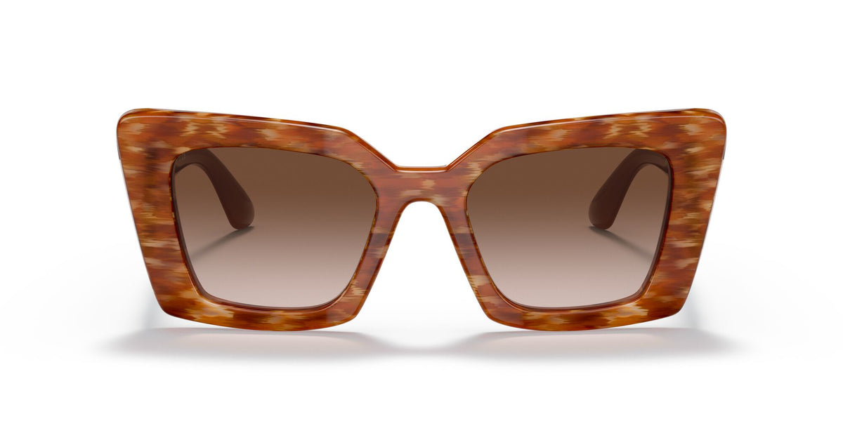 Burberry BE 4344 Spotted Brown / Gradient Brown 51 / Plastic / Plastic