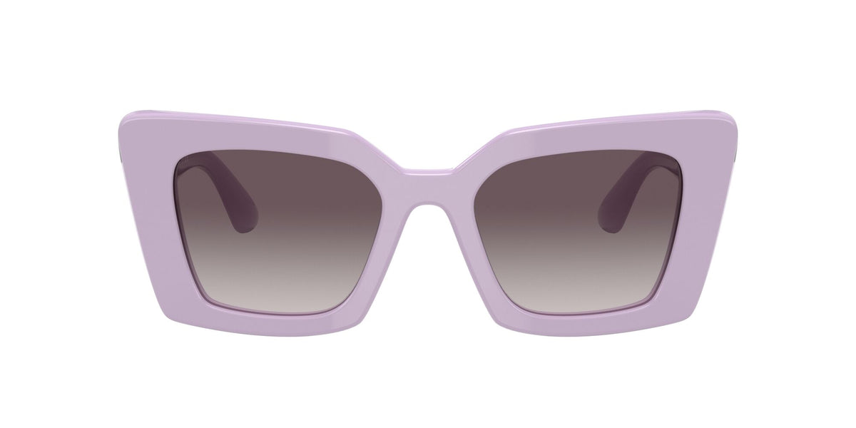 Burberry BE 4344 Lilac / Gradient Grey 51 / Plastic / Plastic