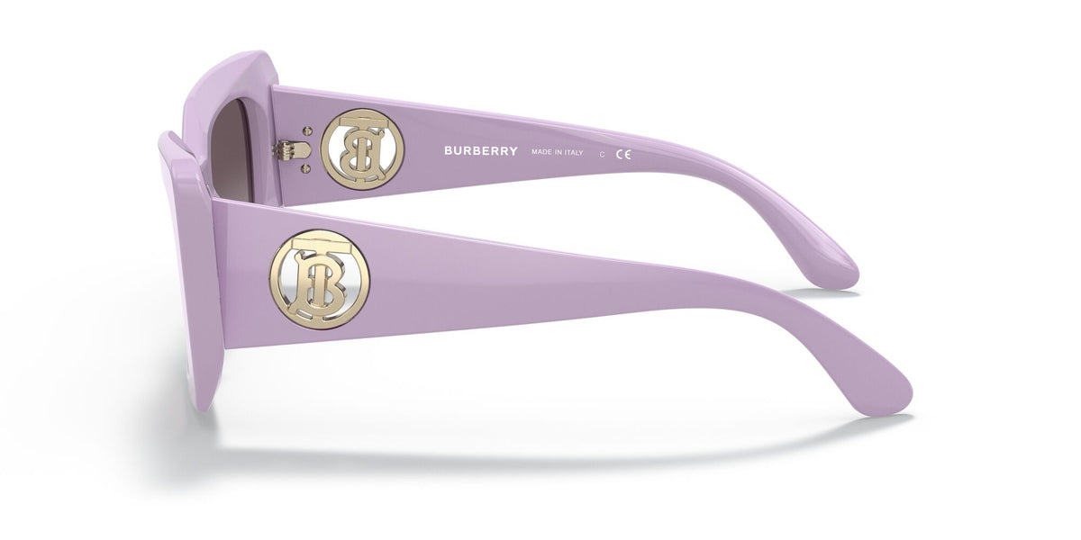 Burberry BE 4344 Lilac / Gradient Grey 51 / Plastic / Plastic