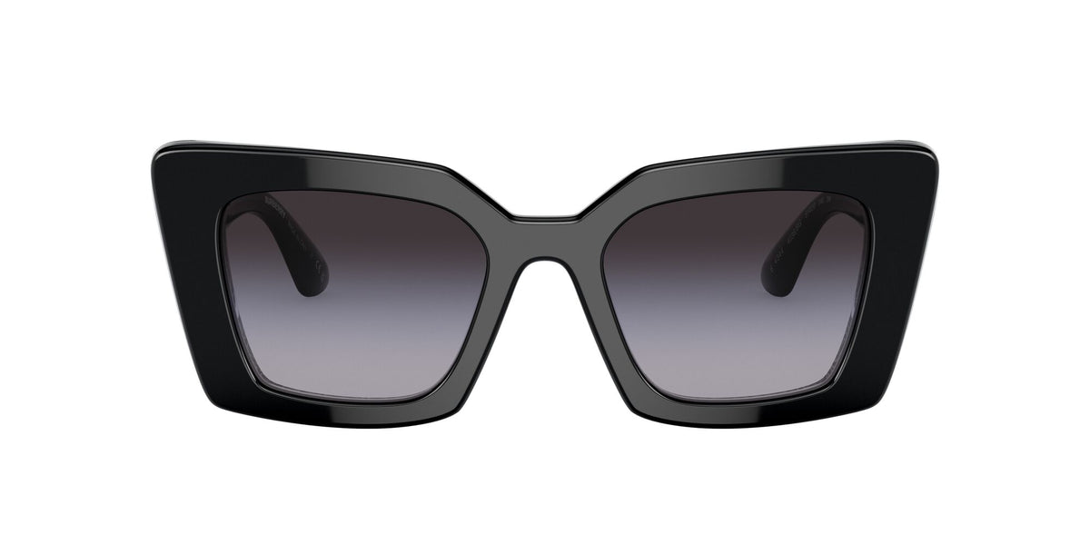 Burberry Daisy 0BE4344 40368G 51 Black/Print Tb/Crystal / Grey Gradient 51 / Plastic / Plastic