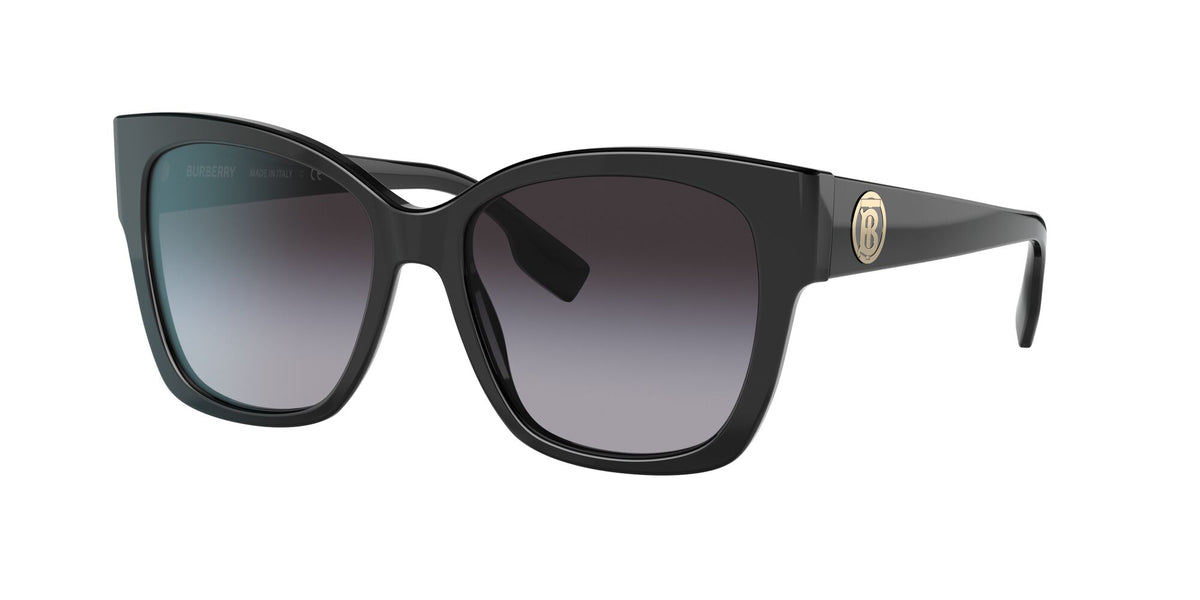 Burberry BE 4345F Black / Grey Gradient 56 / Plastic / Plastic