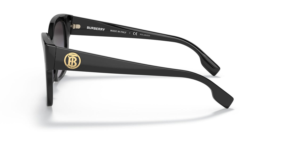 Burberry BE 4345F Black / Grey Gradient 56 / Plastic / Plastic