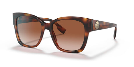 Burberry BE 4345F Light Havana / Brown Gradient 56 / Plastic / Plastic