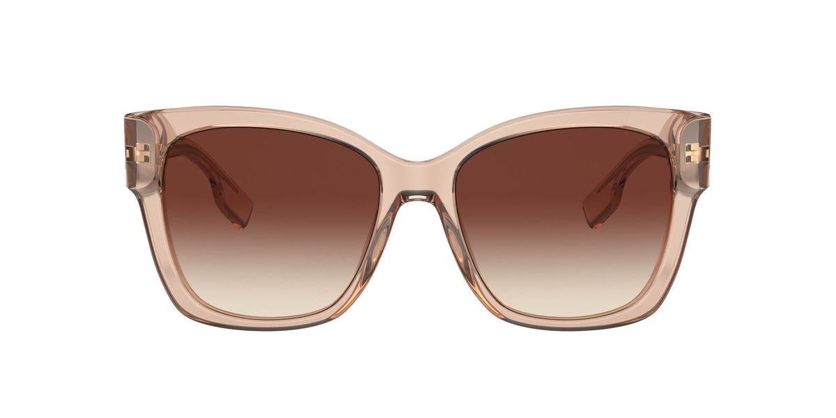 Burberry BE 4345F Peach / Brown Gradient 56 / Plastic / Plastic