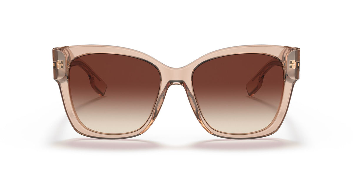Burberry BE 4345F Peach / Brown Gradient 56 / Plastic / Plastic