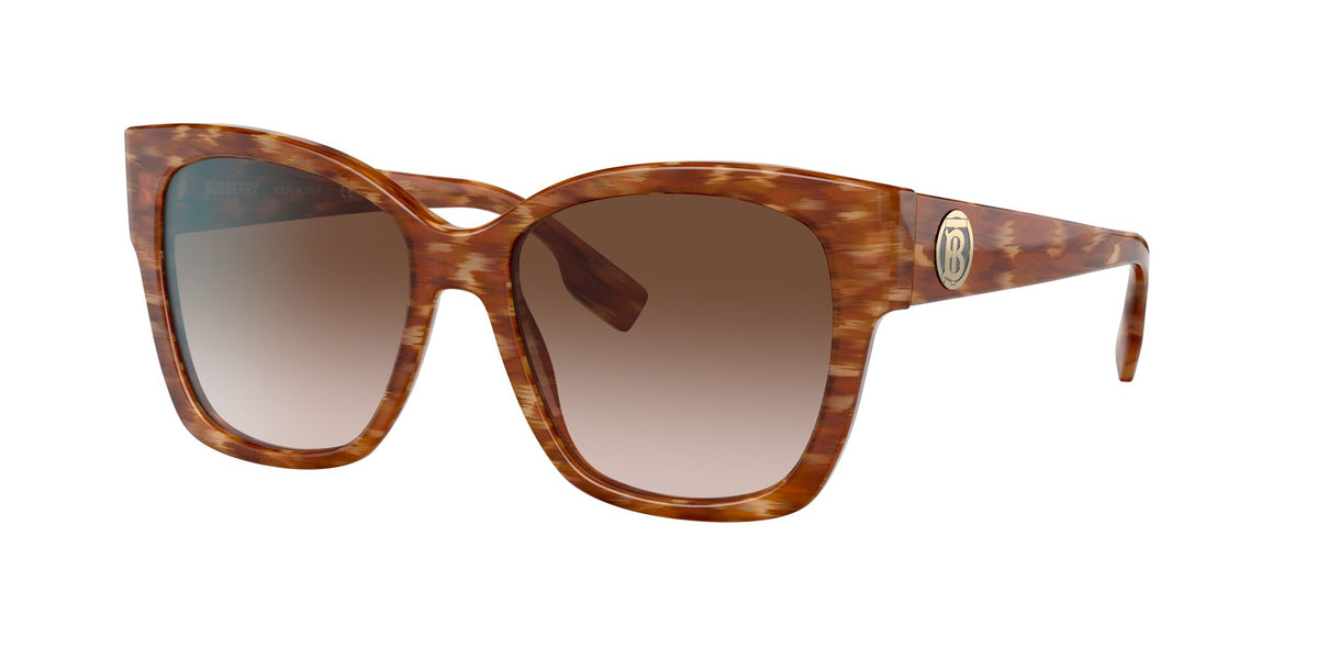 Burberry BE 4345F Brown / Brown Gradient 56 / Plastic / Plastic