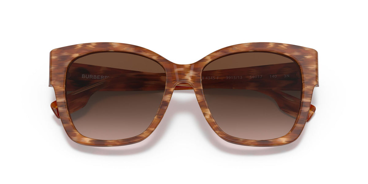 Burberry BE 4345F Brown / Brown Gradient 56 / Plastic / Plastic