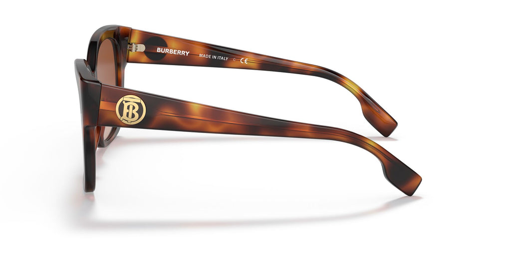 Burberry BE 4345 Light Havana / Brown Gradient 54 / Plastic / Plastic