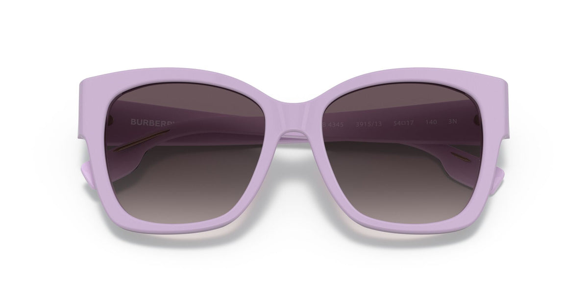 Burberry BE 4345 Lilac / Grey Gradient 54 / Plastic / Plastic