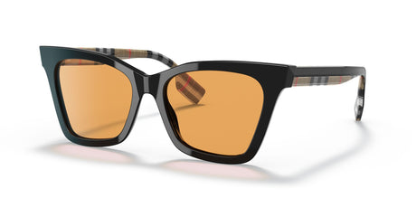 Burberry BE 4346F Black / Dark Orange 55 / Plastic / Plastic