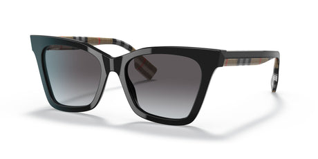 Burberry BE 4346F Black / Light Grey Gradient Dark Blue 55 / Plastic / Plastic