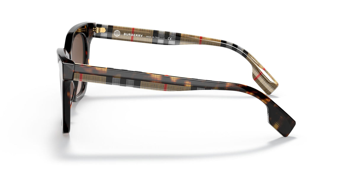 Burberry BE 4346 Dark Havana / Brown Gradient 53 / Plastic / Plastic